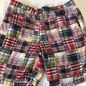 Men’s J.Crew Madras Shorts